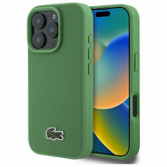 ���� ��� Iphone 16 Pro  Lacoste Woven Iconic Petit Pique Magsafe (�������-LCHMP16LPVCN)