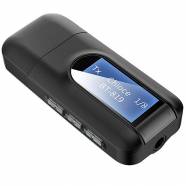 Amicismart Bluetooth Wireless Receiver & Transmitter (with LCD BT-005)