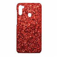 ���� SAMSUNG A11 ECO TPU GLITTER RED