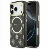 ���� ��� iPhone 17 Pro Max Guess IML Peony Dot MagSafe (����� - GUHMP17X5HPOEDK)