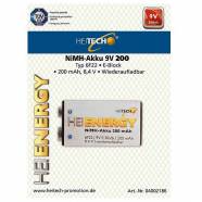 �������� ���������������� 200 mAh 6F22/ 9V / E-Block 8.4V HEITECH 04002186