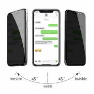 Privacy Full Glue Tempered Glass 9H ��������� ������ ��� Samsung Galaxy A35 / A55