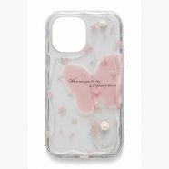 ���� ��� Samsung A16  Butterfly Soft TPU �� Strap Holder