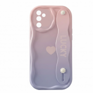 ���� ��� Samsung A16 Heart Soft TPU �� Strap Holder