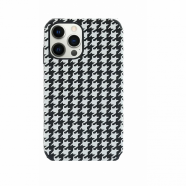 ���� ��� iPhone 12 / 12 Pro Pied De Poule Black&White (�����)
