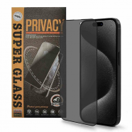 Privacy - Matte Full Glue Tempered Glass 9H ��������� ������ ��� iPhone 16 Pr� Max