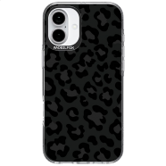 ���� ��� iPhone 16 Mobilfox BLACK LEOPARD Full-Shock