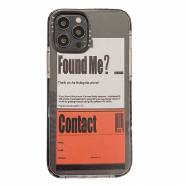 ���� ��� iPhone 12 Mini Back Cover Found Me