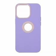 ���� ��� iPhone 14 ��������� TPU Logo Hole (���-���)