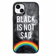 ���� ��� iPhone 14 Plus Mobilfox Black is Not Sad Full-Shock  (�����)