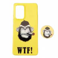 ���� ��� Samsung A53 �� Pop Mobile Stand WTF Monkey