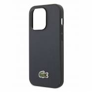 ���� ��� iPhone 15 Pro Lacoste HC Iconic Petit Pique Pu Woven Logo Magsafe (LCHMP15LPVCE - �������)