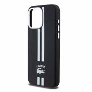 ���� ��� iPhone 15 Pro Lacoste HC Silicone Stripes (LCHCP15LSLIK - �����)